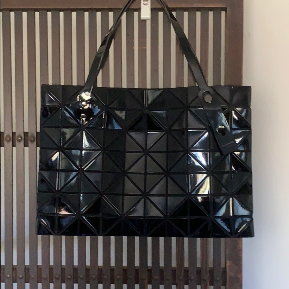 Issey Miyake BaoBao small black rock tote - Picture 1 of 8